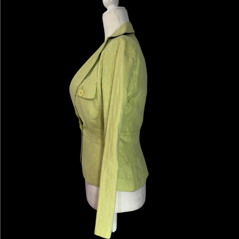 Max Studio Light Green Blazer - image 6